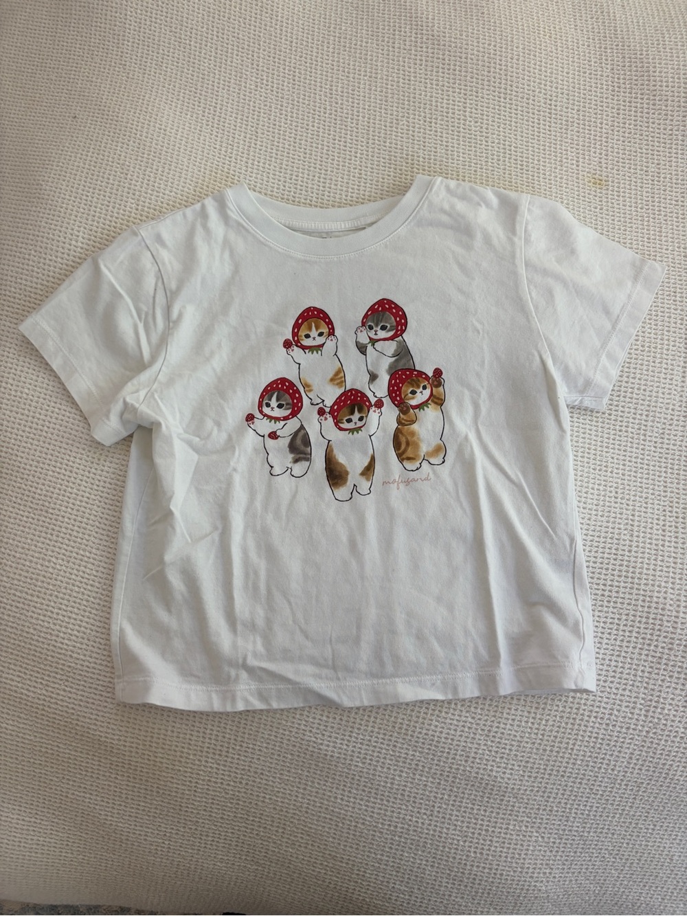 Mofusand Uniqlo Kids T-Shirt